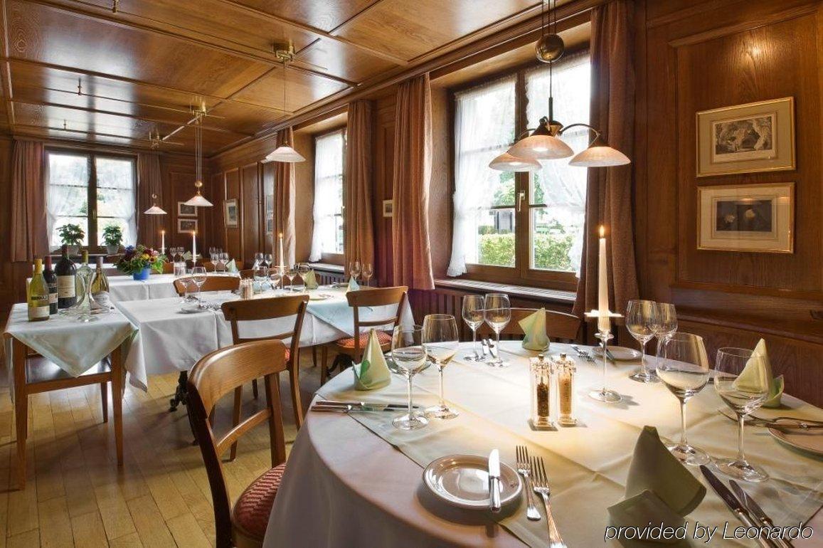 Hotel Gasthof Zum Ochsen Arlesheim Restoran gambar